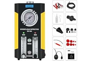 AUTOOL Tester diagnostico per rilevatore di perdite di Carburante per Tubi automobilistici Macchina per Test di perdite EVAP per Veicoli/motociclette/Barca a 12 V (modalità Doppie più recenti)
