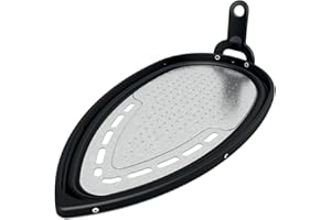 Laurastar Semelle Protectrice Lift PLUS/Xtra – Pour tissus délicats – Anti-lustrage – Revêtement anti-chaleur – Accessoire repassage compatible Laurastar Lift+ & Xtra, Argent