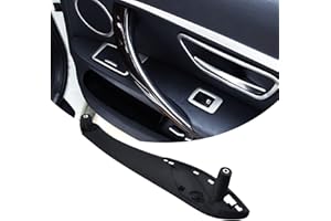 LIMBQS Maniglia per portiera per auto nera per BMW Serie 3 4, maniglie per pannelli interni della portiera BMW F30 F31 F32 F33 F34 F36 F80 (destra)