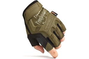 FREE SOLDIER Guanti da Moto,Dito Pieno Guanti Sportivi da Esterno Hard Knuckle Protettivo per Motocross Scooter Arrampicata Caccia Paintball Tattici Guanti