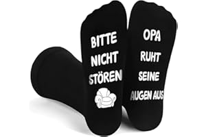 yumcute Lustige Socken Geschenke für Männer, Lustige Geschenk für Gaming Lese Bier Fussball Socken Geburtstag Weihnachtstag für Papa Opa Socken Herren 36-45