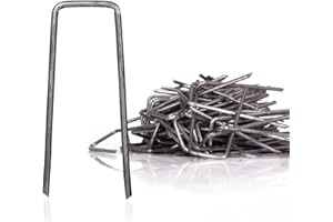 Talvani Premium Römerhaften - Krampen für Kränze und Floristikbedarf - 10mm x 30mm - (Römerhaften | 10 mm x 30 mm | 100 Stück)