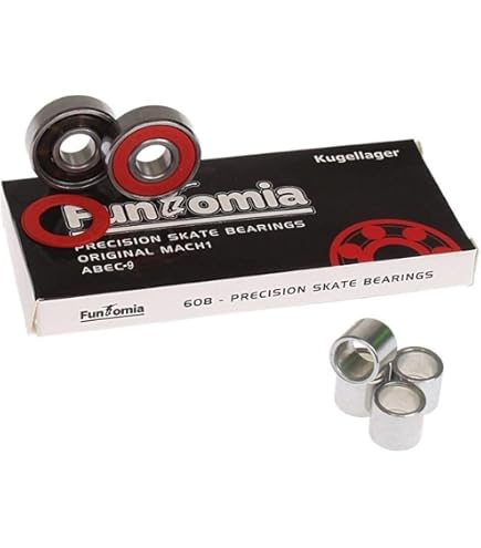 8 Cuscinetti ABEC 11 Per Skateboard - Speed Bearings 608 ZZ, Per Roller, Longboard E Waveboard - Foto 3