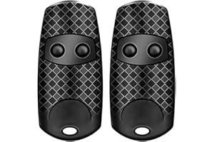 PINGGOO Telecomando Cancello, Telecomando per Porta del Garage, Telecomando Bicanale Multiutenza, Funzione di Autoapprendimento, Garage Door Remote Control per CAME TOP 432EV