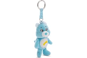 NICI Porte-clés L'ourson Bisounours Souhaits 10cm - Pendentif en peluche pour enfants et adultes, Avec anneau pour porte-clés, trousseau et porte-clés - 61377