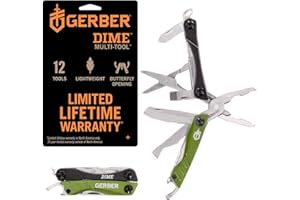 Gerber Mini pince multifonction Dime, vert (Global Box), 31-003621