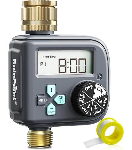 Programador De Riego Orbit Buddy HF Digital - 1 Puerto, Para Jardín Con Mayor Flujo De Agua
