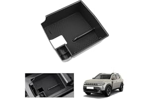 GAFAT Nuevo Daciα Du-ster 3 2024 2025 2026 Caja de Almacenamiento para Consola Central, Du-ster 2025 Reposabrazos Du-ster iii Organizador Bandejas Guantera, Du-ster 3 Accesorios