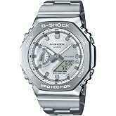 Casio GM-2110D-7ADR Kol Saati, G-Shock, Analog/Digital, Gri, Erkek