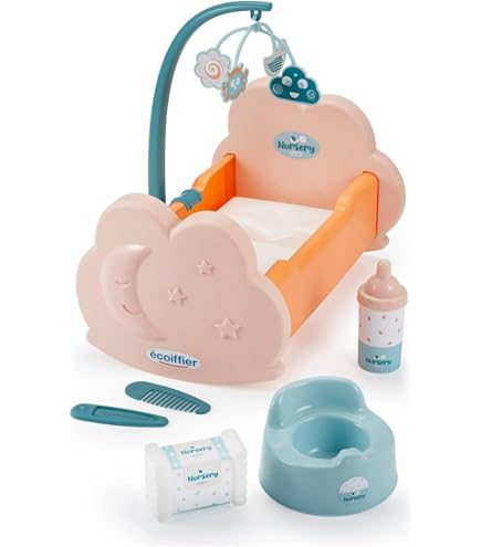 Jouets Ecoiffier 2879 - Nursery pour enfants Jeu d'imitation Dès 18 mois Fabriquée en France pas cher