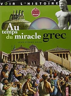 jaquette livre Au temps du miracle grec (1DVD)