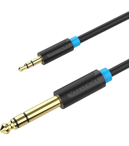 Cavo Adattatore Mini Jack 3,5mm A Doppio Jack 6,3mm - DAP Audio 1,5mt