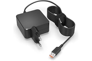 NICPOWER Kabel do ładowania 65 W, 40 W, zasilacz kompatybilny z Lenovo Yoga 900, 700, 3 Pro 1370, ładowarka laptop