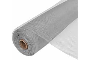 vidaXL Insektenschutz 1x10m Alu Gewebe Mückenschutz Fliegennetz Fliegengitter