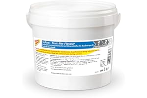 ‎DEXTRO ENERGY DEXTRO ENERGY ISO FAST FRUIT MIX (3kg Eimer) - Hypotones Elektrolyt Pulver mit Natrium, Magnesium, Kalium und Chlorid zur schnellen Kohlenhydrat und Mineralstoff Versorgung, Glutenfrei, Laktosefrei