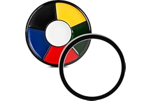 Wonlonda Create Realistic Bruises and Special Effects SFX Vampire makeup Joker makeup with Our Non-Toxic Body Paint 6 Color Kit for Halloween Professional Non Toxic Face Body Paint Oil Sfx Makeup Set