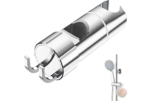 Omnikryp ABS universal handduschhållare, 16–27 mm justerbar