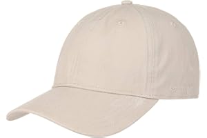 Stetson Ducor Sun Guard Fullcap Uomo - Cappellino da Baseball in Cotone bio (sostenuto) - Primavera/Estate - Protezione UV 40+ - Look-StoneWashed - Cappellino da Esterno