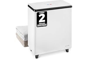 SereneLife calentador de toallas rectangular, Towel warmer, Spa, Calientatoallas electrico, Para baño, Apagado automatico, Portatil, Ideal para 2 toallas grandes, Mantas, Batas de baño, Pijamas