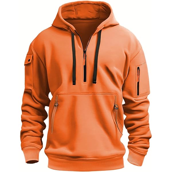 crazy bean Heren capuchonpullover lange mouwen pullover hoodie kleurencombinaties heren lange mouwen effen hoodies voor casual sport M-3XL, Wit, XL