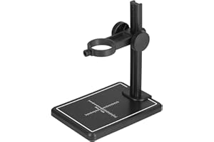 XiaoXIN Tragbarer tragbarer USB-Elektronenmikroskopständer, rstellbare Mikroskop-Hebehalterung, Mikroskop-Auf- und -Ab-Hebetisch-Basishalterung