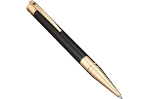 STRATTON ESSENTIAL SUPPLY S.T Dupont D-265202 Kugelschreiber, Gelbgold-Finish, Schwarz
