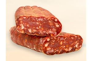 PASSIONE ITALIA Spianata Piccante Calabrese flache scharfe Chili Salami aus Italien aus Kalabrien (500gr)