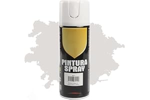 H HANSEL HOME Pintura Spray Blanco Brillo 400 Ml