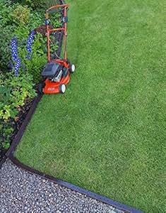 Rasenkante Aluminium Befahrbare Rasenabschlußkante 1 lfd. Meter: Amazon