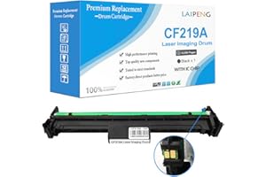 LAIPENG Cartucho de Tambor Compatible 19A CF219A Negro Reemplazo para HP Laserjet Pro M102a M102w, MFP M130fn M130fw M130nw M130a Impresoras Láser（Tambor, 12,000 Páginas）