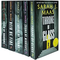 洋書 5 books, Sarah J. Mass, Throne of Glass Throne Of Glass Series Collection 5 Books Set By Sarah J. Maas