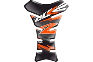 PARASERBATOIO ADESIVO, TANKPAD, TANKSCHUTZ, PROTECCION DE LOS TANQUES, RESINATO EFFETTO 3D compatibile con KT.M Duke 125 250 690 790 1029 v1