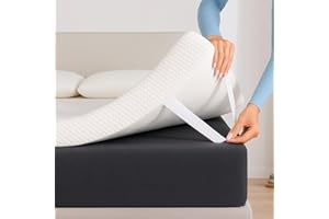 VICTORIA & CARTER Memory Foam Mattress Topper Double Bed (7cm Thick) Premium Topper for Comfort & Support, Back & Joint Pain Relief, Cooling Dual-Layer Orthopedic Pad.