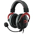 HyperX Cloud II – Cuffie Gaming, Compatibilità con PC e Mac (tramite USB) e PS4/PS5, Xbox, Mobile (tramite cavo jack), Rosso/