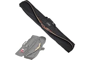 FENJANER Archery Bow Case Recurve Bow Bag Traditional Longbow Bag Lengthen Backpack for Outdoor Shooting Practice