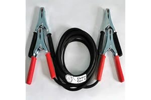 FABBRICA CAVI ELETTRICI ELETTRO CAVI K ® ELETTRO CAVI K - CAVI PER BATTERIA AUTO CAMION FURGONI TIR IN RAME 50 mm² 5 + 5 mt PROFESSIONALI SUPER FLESSIBILI CON PINZE IN ACCIAIO ZINCATO 400 A CON MORSETTIERA IN RAME