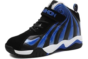 DUORO Kinder Winterschuhe Jungen rutschfest Trekking Wanderschuhe Warm Gefüttert Sneaker Bequem Baumwollschuhe