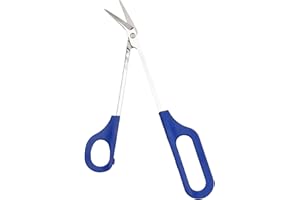 MERIGLARE Easy Grip Giant Tip Nail Clippers Long Reach Toe Nail Scissors