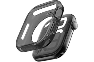 Caseology Capella Case Compatible with Apple Watch 10 (46mm) - Clear Black