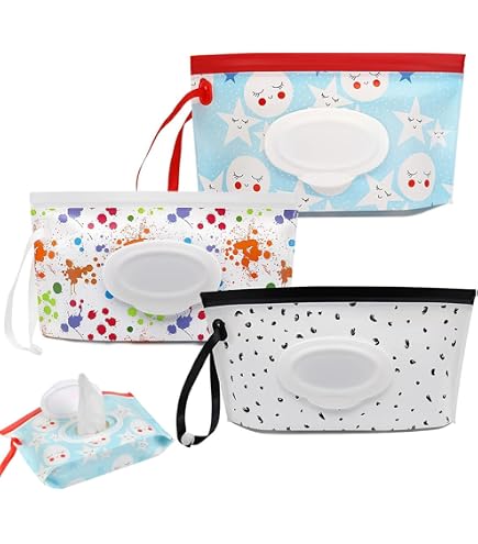 Fresk Astuccio E Dispenser Per Salviette Unisex Bambini - Pratico Porta Salviette A Forma Di Papillon