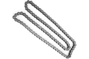 AKOZON Chaîne de Moto Chaîne de Moto Chaîne à Maillons de Moto 420 102 Adaptée pour 90 110 125 Dirt Bike ATV Quad TaoTao SUNL Chinois