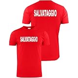 Tshirt Salvataggio [Personalizzabile] - Maglietta da Bagnino - personalizza  la Tua t-Shirt con Il Nome della Tua attività : Amazon.it: Abbigliamento