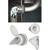 QNİAY Lavabo Koku Q90 Giderici &Ccedil;ek Valfli Lavabo Gider Adapt&ouml;r Conta Koku &Ouml;nleyici Pratik Montaj