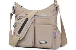 NOTAG Torby crossbody dla kobiet wodoodporna torebka z wieloma kieszeniami torba na ramię lekka duża torba crossbody torba kurierska