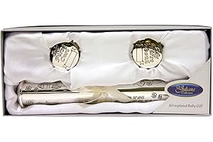 WIDDOP AND CO The Juliana Collection - Birth Certificate Holder & 1st Tooth & Curl Set - 8839S