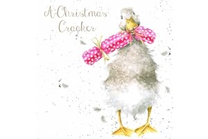 Wrendale Designs by Hannah Dale - Christmas Cracker - Christmas Card Box Set - Pack of 8