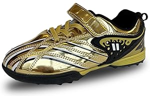 Hsnava Kids Football Boots Size Astro Turf Trainers Non-Slip Sports Shoes Sneakers Soccer 10.5 UK Child-5UK