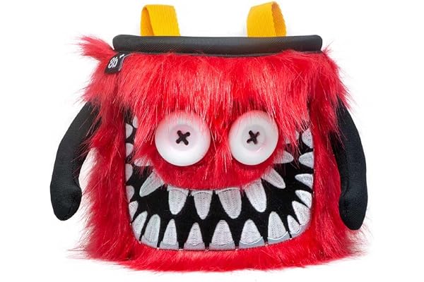 8BPLUS Sac à craie pour escalade, bloc, ceinture et boîte cadeau inclus – Large ouverture – Porte-brosses pour gaucher et droitier