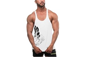 Cabeen Homme Musculation Débardeur de Fitness Sport sans Manche Tank Top Stringer