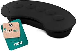 Chef-Mix Junta para Recambio de Módulo de Contacto para Vоrwerk Thermоmix TM31 Tapa de Sellado Tapa Thermоmix Vоrrwerk Junta para Módulo de Contacto para Thermоmix TM31 & Accesorios Bimby TM31